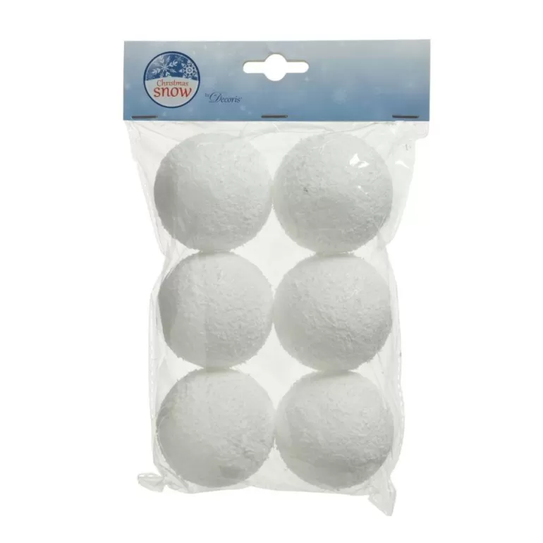 Best Sale Sapins 6 Grandes Boules De Noël Effet Neige