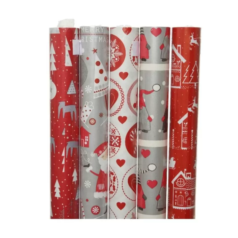 Sale Sapins Papier Cadeau Pere Noël