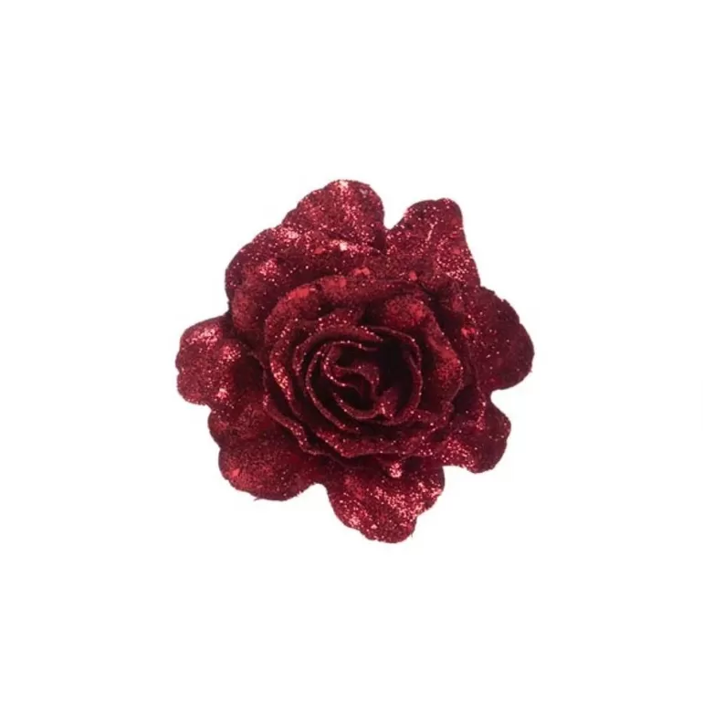 Best Sale Sapins Rose Scintillante Sur Clip